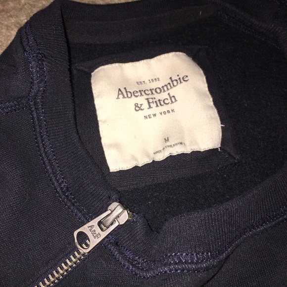 Abercrombie & Fitch Zipper Crewneck - Picture 4 of 4